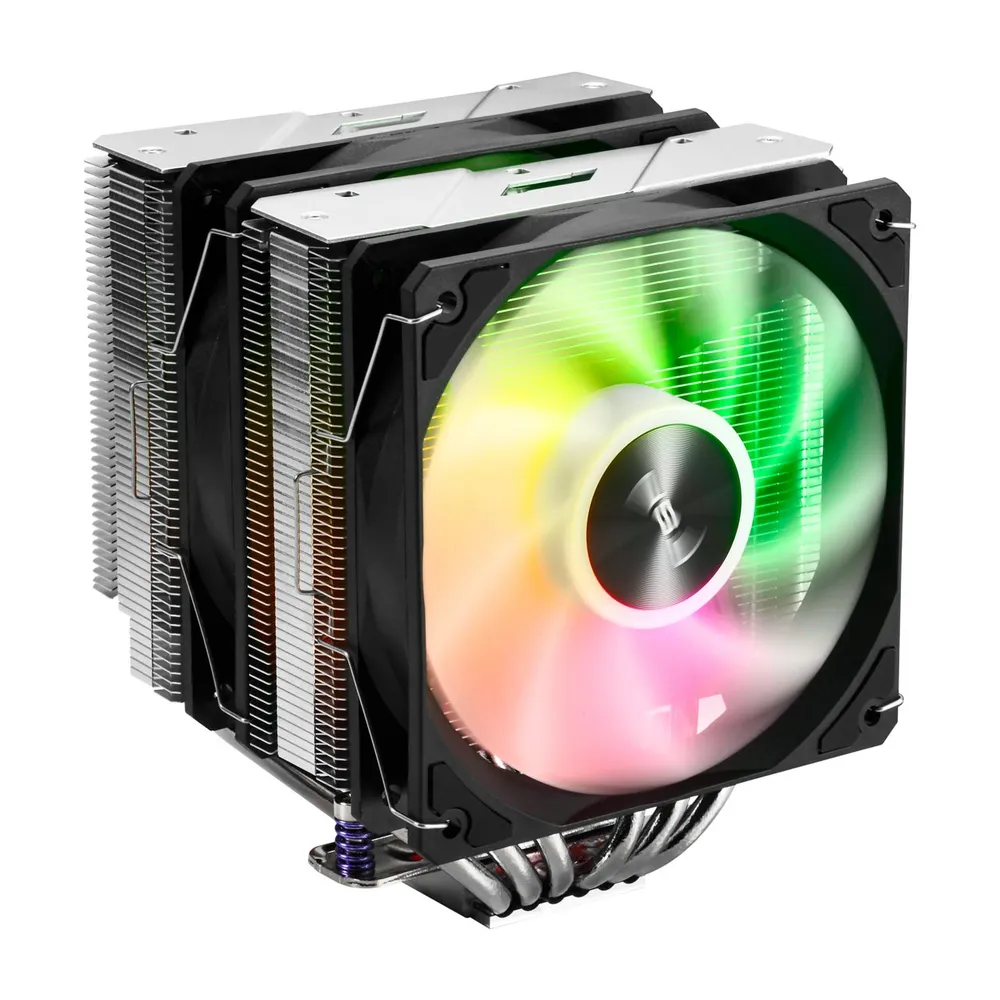 Kühlung Luft FSP Socket AM4 AM5 LGA 1700 120 mm MP7 ARGB Doppelventilator
