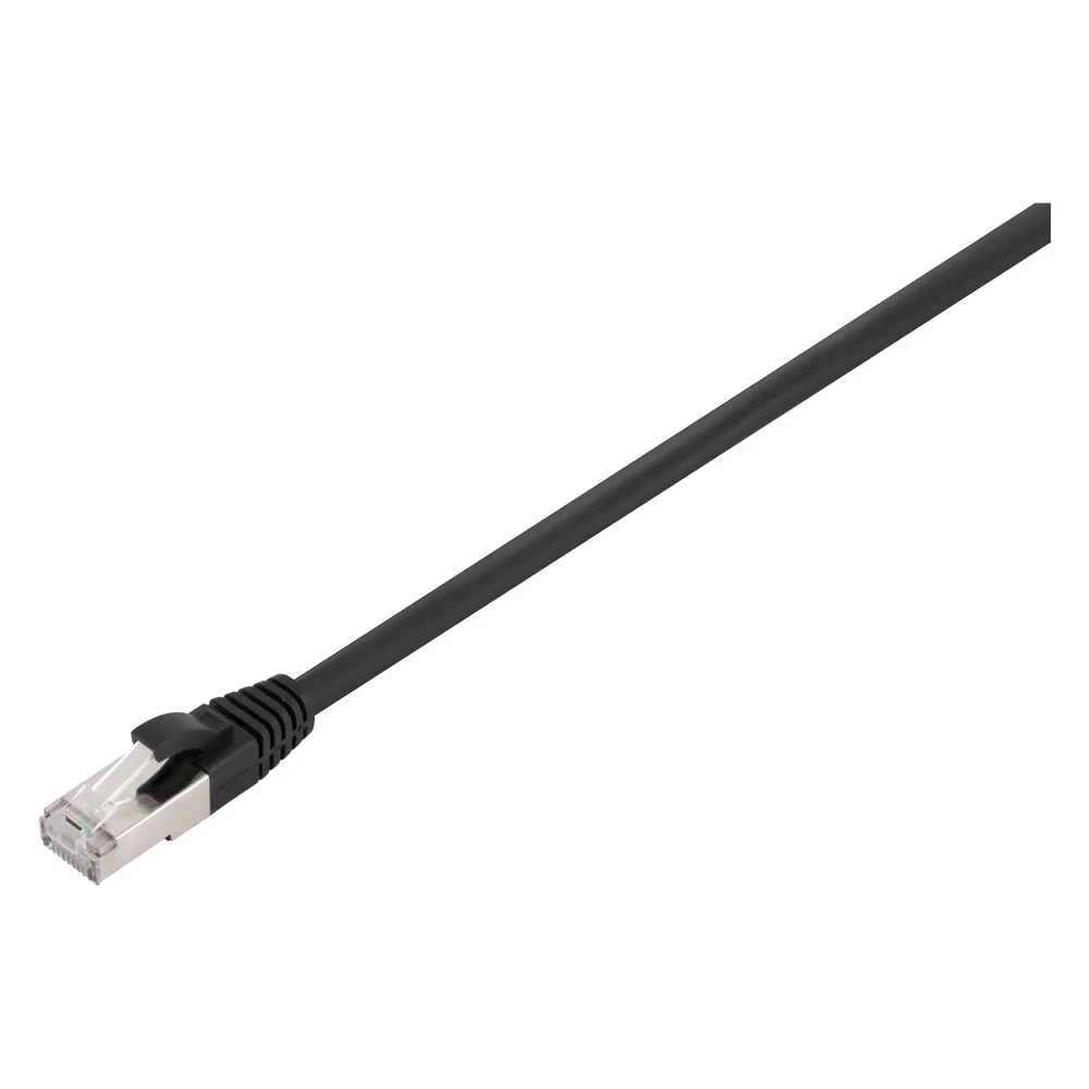 Fuj Tek CAT6A S/FTP Network Cable, 10 m, black
