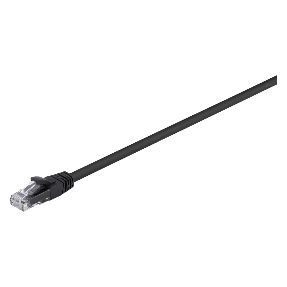 Fuj Tek CAT6A U/UTP Ethernet cable, 7 m, black