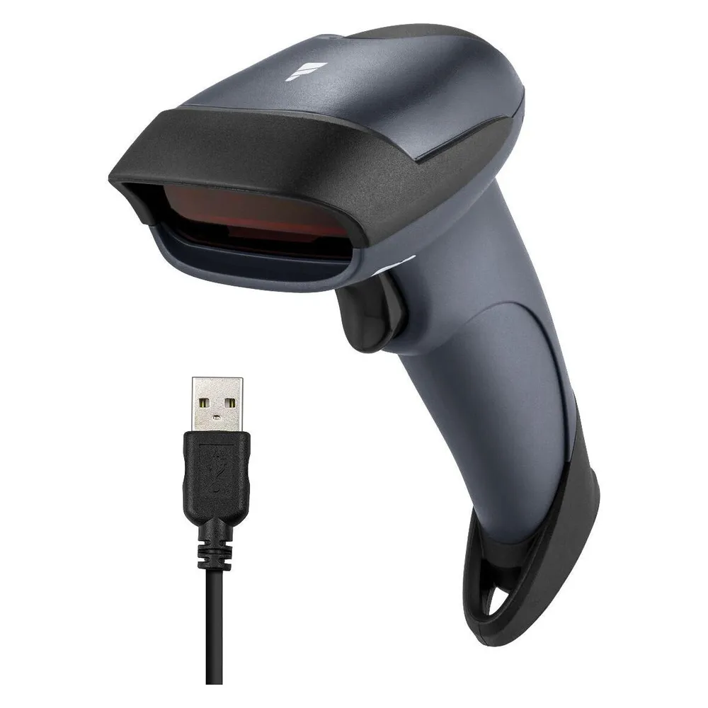 Fuj Tek M5 2D Barcode Scanner, black-grey