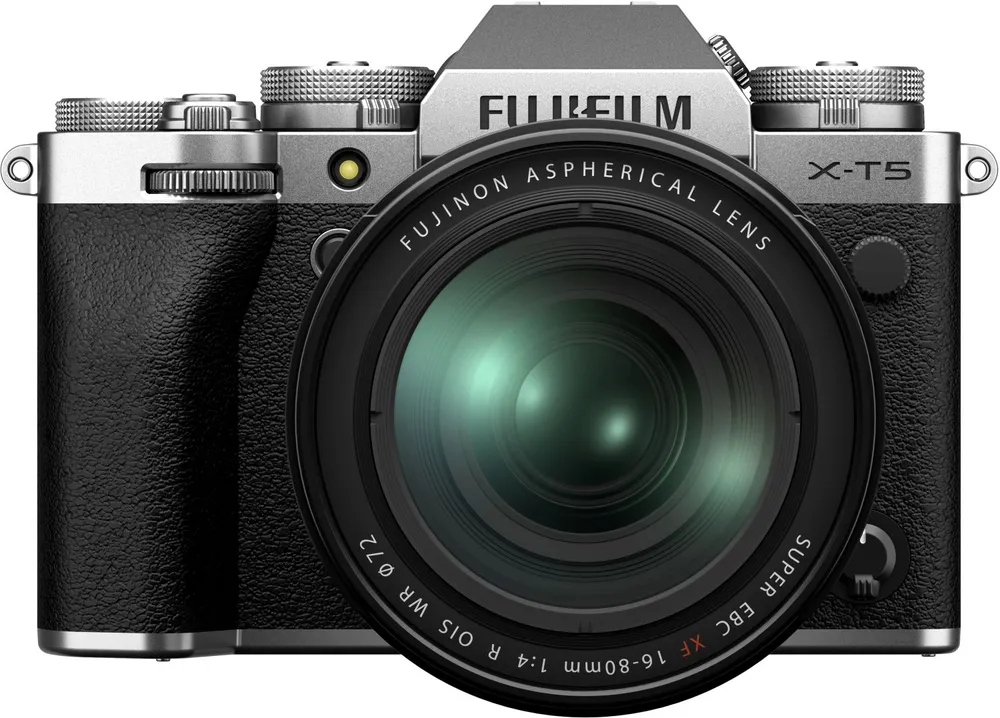 Fujifilm X-T5 + XF16-80mm f4 R OIS WR silber