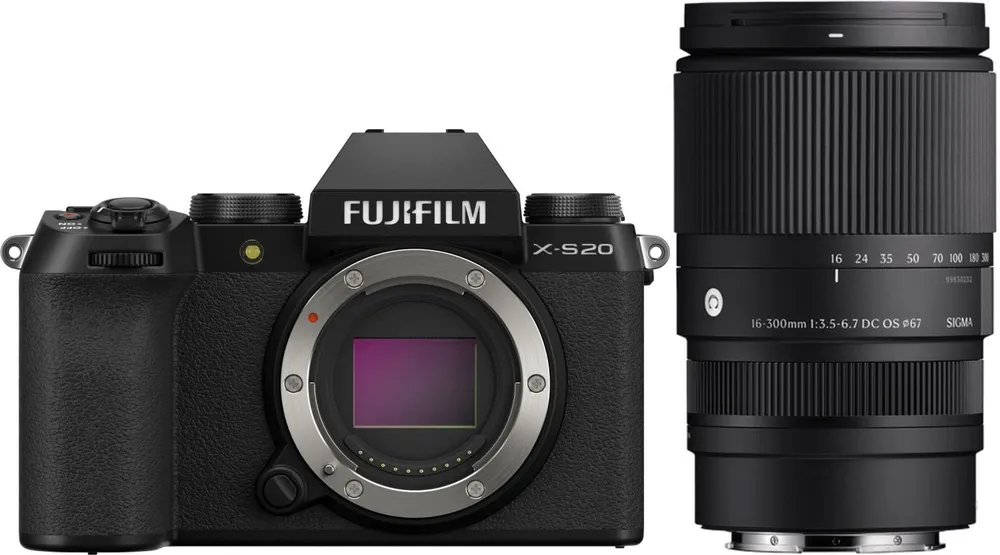 Fujifilm X-S20 Gehäuse + Sigma 16-300mm f3,5-6,7 DC OS Fuji X