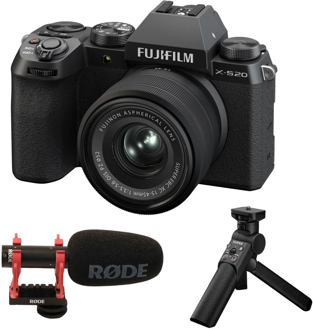 Fujifilm X-S20 XC 15-45mm Vlogger Kit