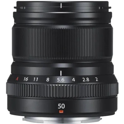 Fujifilm XF 50 mm F2.0 R WR, Schwarz, 9 Elemente, 7 Gruppen, 46 mm MILC/SLR-Objektiv