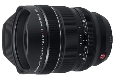 Fujifilm XF8-16mm F2.8 R LM WR Ultraweitwinkelobjektiv 8-16mm Autofokus, Schwarz