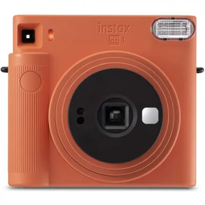 Fujifilm Instax Square SQ1 Sofortbildkamera, Terrakotta-Orange