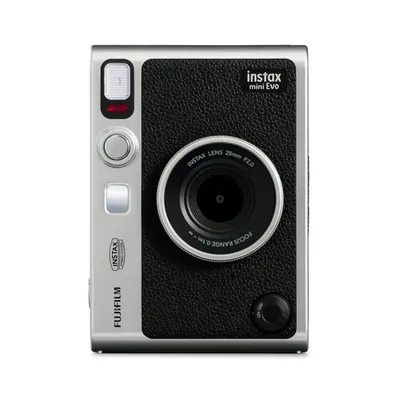 Fujifilm Instax Mini Evo Schwarz Sofortbildkamera