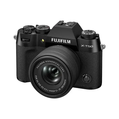 Fujifilm X-T50 Schwarz + XC 15-45mm f/3.5-5.6 OIS PZ