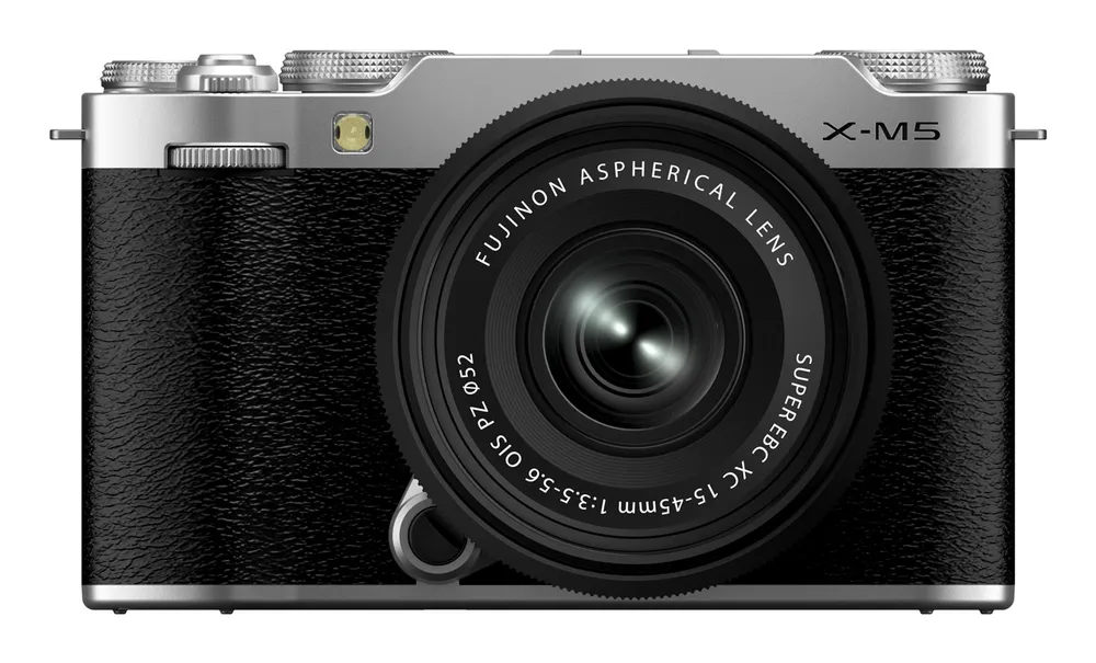 Fujifilm X-M5 Silber + XC 15-45mm f/3.5-5.6 OIS PZ