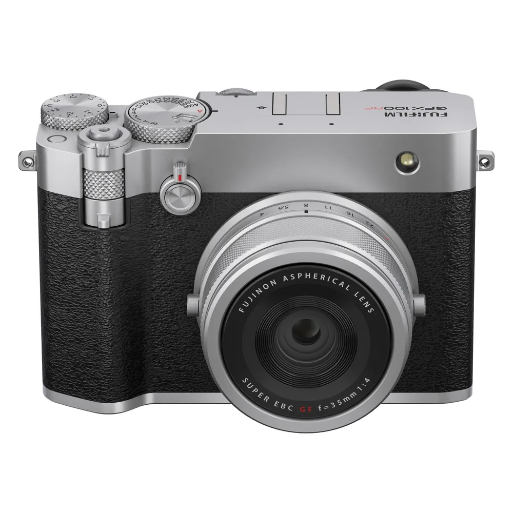 Kompaktkamera Fujifilm GFX100RF 102MP Festbrennweite 4K WiFi ND-Filter Silber