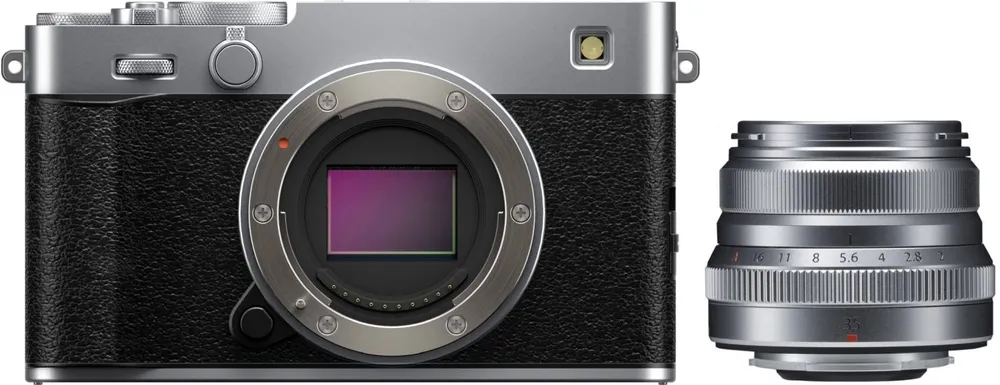 Fujifilm X-E5 Silber + XF 35mm f2 R WR Silber 50,00 € Cashback