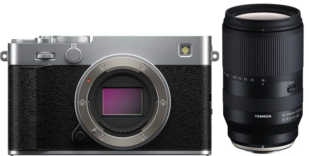 Fujifilm X-E5 Silber + Tamron 18-300mm f3,5-6,3 Di III-A VC VXD