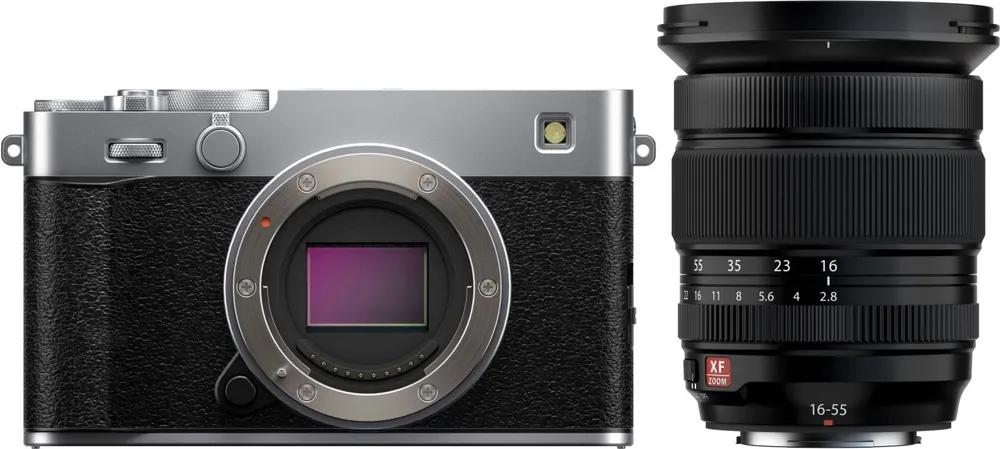 Fujifilm X-E5 Geh. Silber + XF 16-55mm f2.8 R LM WR II