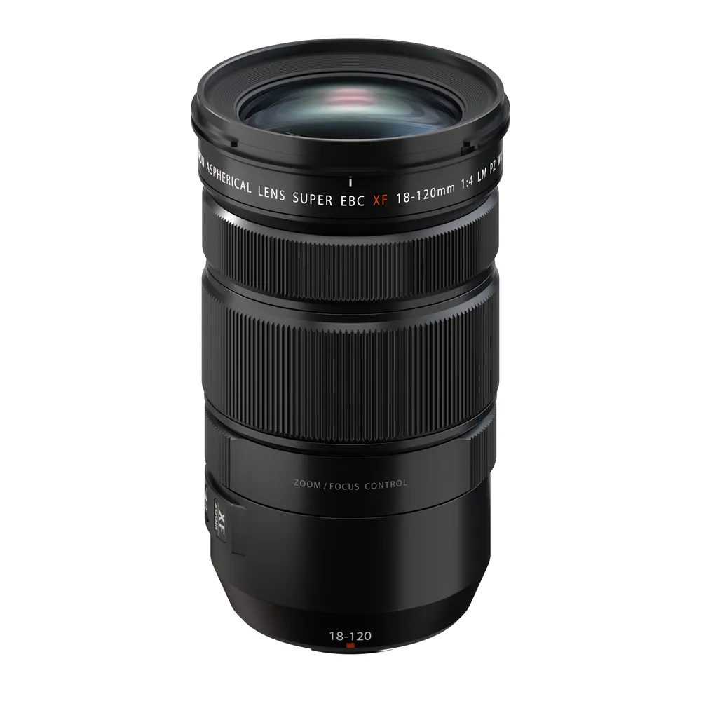 Fujifilm XF18-120mmF4 LM PZ WR 18-120 mm Standardzoom 0,2 x 72 mm schwarzes Objektiv