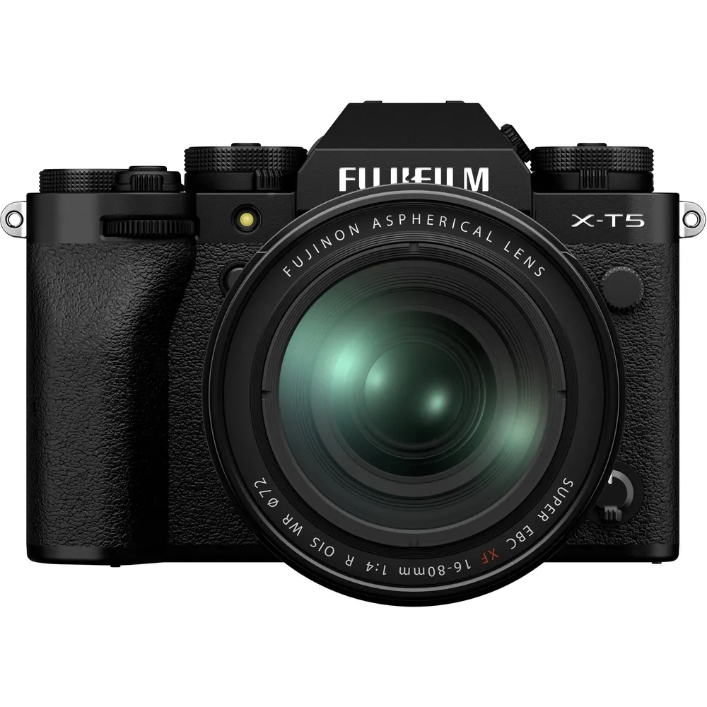 Fujifilm X-T5 Kompakte Digitalkamera, 40,2 MP, 5-fach optischer Zoom, X-Trans CMOS-Sensor, WLAN, Bluetooth, Touchscreen-Stabilisator