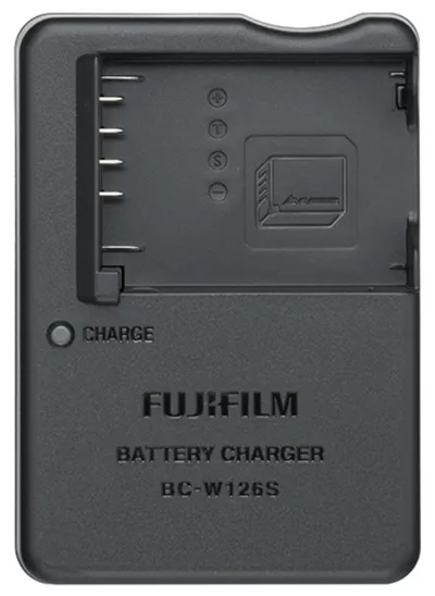 Batterieladegerät Fujifilm BC-W126S Schwarz AC kompatibel NP-W126/NP-W126S