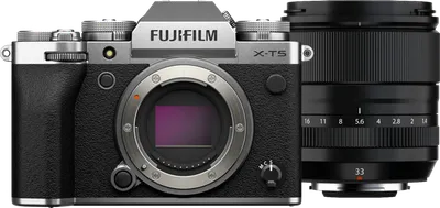 Fujifilm X-T5 Silber + XF 33mm f/1.4 R LM WR