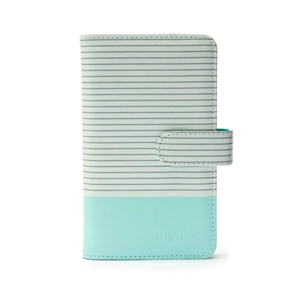 Instax mini 9 striped, Ice blau Fotoalbum