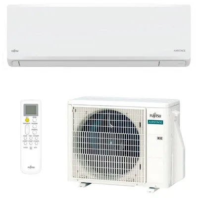 Split-Klimaanlage Fujitsu ASY35-KN 11.696 BTU Inverter mit Wärmepumpe WLAN
