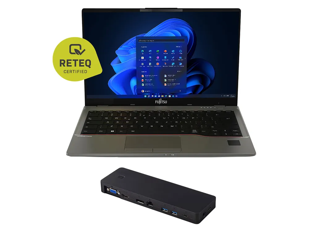 FUJITSU Notebook Lifebook U7412, 35,56 cm (14"), 16GB, 512GB, Win11Pro, refurbished