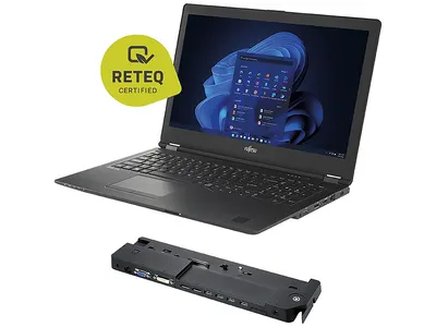 FUJITSU Notebook Lifebook U758, 39,62 cm (15,6"), 8GB, 256GB, Win11Pro, refurbished