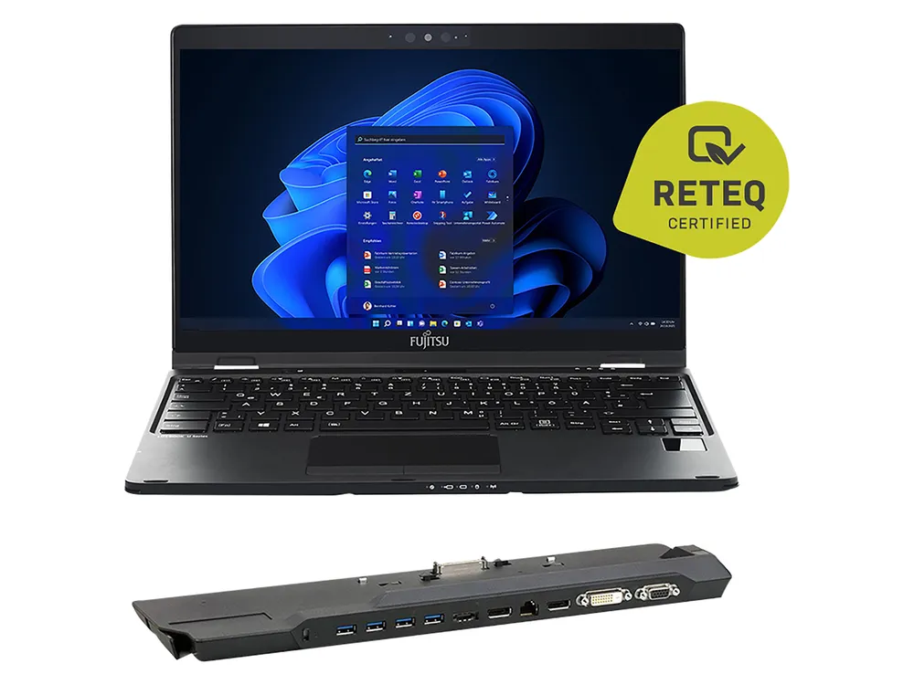 FUJITSU Notebook Lifebook U939, 33,78 cm (13,3"), 8GB, 256GB, Win11Home, refurbished