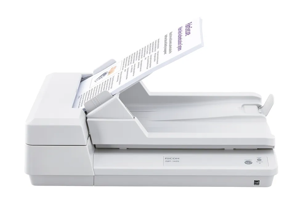 Ricoh SP-1425 Flachbett- & ADF-Scanner 600 x 600 DPI A4 Weiß