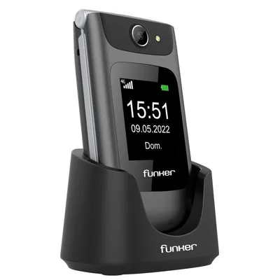 Funker C250 Seniorentelefon grau ohne Vertrag