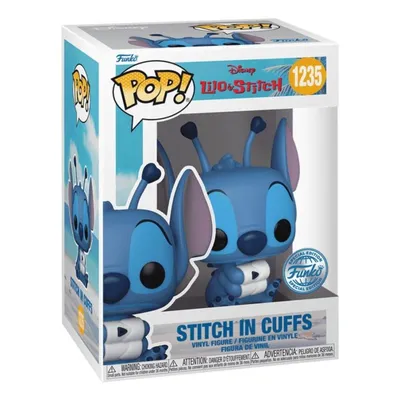 Figur Funko Stitch in Cuffs Mehrfarbig Vinyl 91 mm
