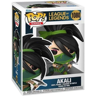 Funko Pop! Akali #1080 League of Legends Sammelfigur Vinyl ~10 cm