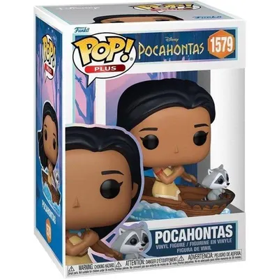 Funko Pop! Plus Pocahontas 30. Jubiläums Figur mit Meeko im Kanu