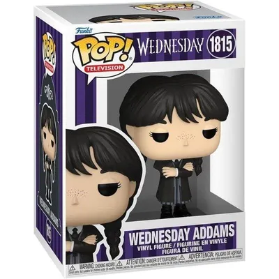 Funko Pop! TV #1815 Mercredi Addams Vinylfigur Matt 9,4 cm Arme Gekreuzt Vitrine