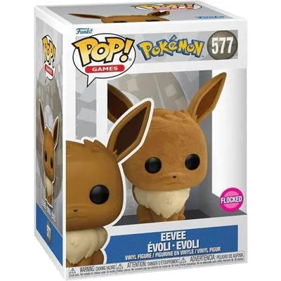 Funko Pop! Figur Pokémon Evoli #577 Limitierte Flocked Edition 9 cm