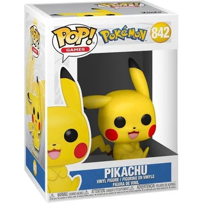 Funko Pop! Figur Pikachu Sitzend #842 7,6 cm Vitrine Pokémon