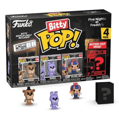 Figur Funko Pop! Five Nights at Freddy's Freddy, Bonnie und Balloon Boy