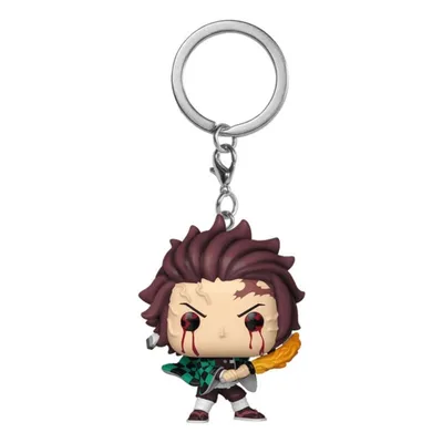 Funko Pop! Schlüsselbrett Tanjiro Kamado Demon Slayer Mehrfarbig
