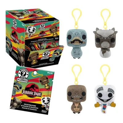 Funko Mystery Minis Jurassic Park Plush Schlüsselanhänger Ring Mehrfarbig 102 mm
