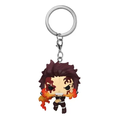 Funko Pop Tanjiro Kamado Demon Schlummer Schlüsselanhänger Multicolor