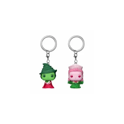 Llavero Funko Pop! Keychain Elphaba Thropp & Glinda Upland 2-Pack Wicked