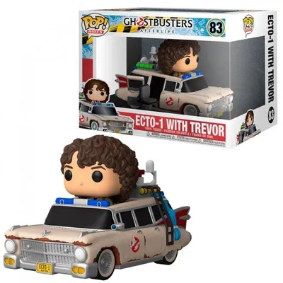 Figurine Funko Pop Rides Cazafantasmas Afterlife Ecto-1 mit Trevor