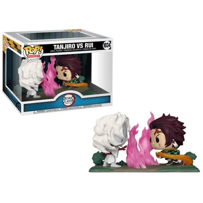 Funko Pop Moments Demon Slayer Tanjiro vs Rui