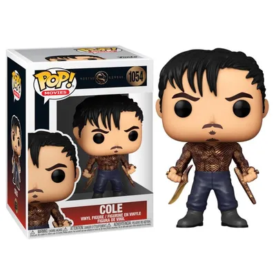 Funko Pop Movies Mortal Kombat Cole Young Metallic-Effekt