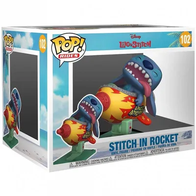 Funko Pop reitet Disney Lilo & Stitch auf Rakete
