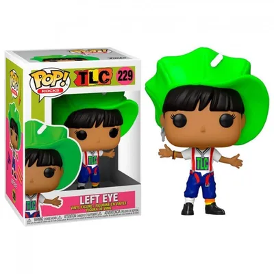 Funko Pop Rocks Music Stars TLC Linkes Auge