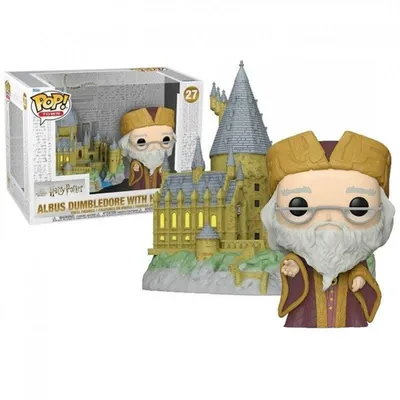 Figur Funko Pop Town Dumbledore mit Hogwarts Vinyl Multicolour 12cm