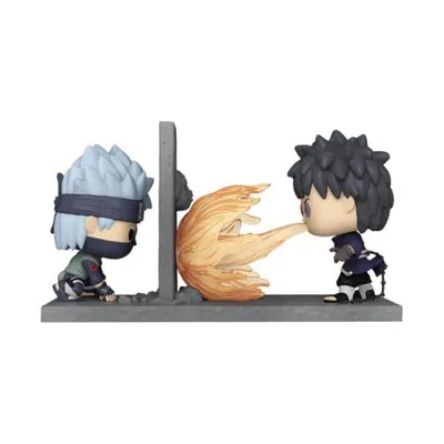 Funko Pop Moment Naruto Shippuden Kakashi gegen Obito