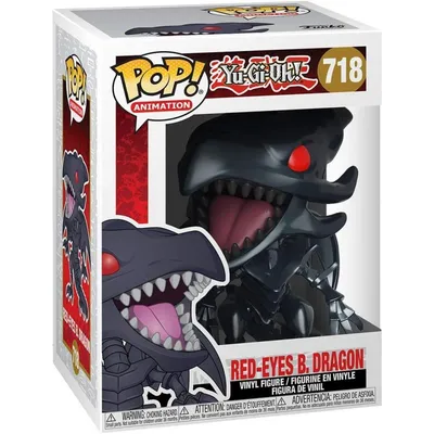 Funko Pop Yugi Oh Rotäugiger Schwarzer Drache