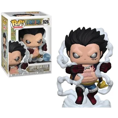 Funko Pop One Piece Ruffy Gear Four Metallic