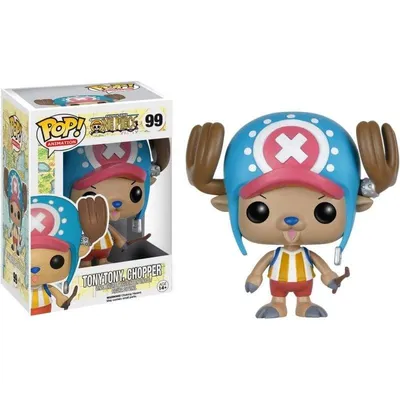 Figur Funko Pop Tony Tony Chopper One Piece Vinyl 10 cm Multicolor