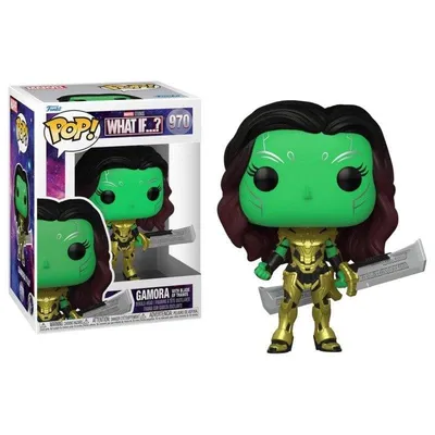Figurine Pop! Funko Marvel What If Gamora mit dem Schwert von Thanos